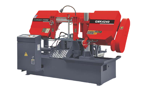 龙山GWK4240数控双柱卧式带锯床