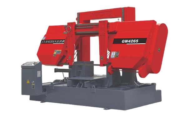 龙山GW4265双柱龙门卧式带锯床