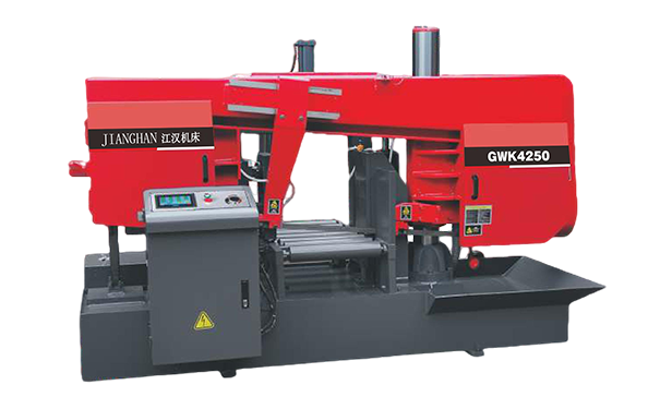 龙山GWK4250卧式带锯床（型材专切）
