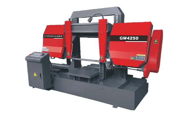 龙山GW4250双柱龙门卧式带锯床