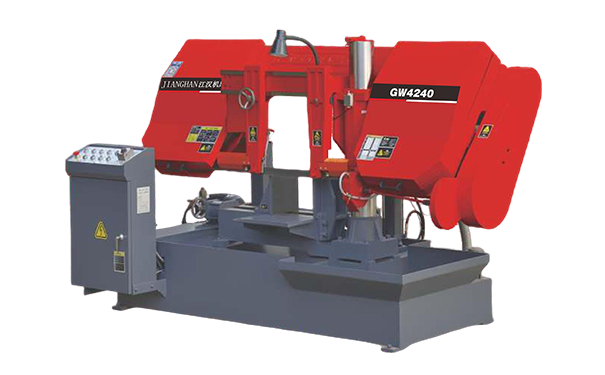 龙山GW4240双柱卧式带锯床